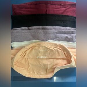 Pact organic Cotton Strapless Sports Bra bralet Bandeau size Small and Medium